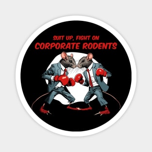 Corporate Rodents Magnet